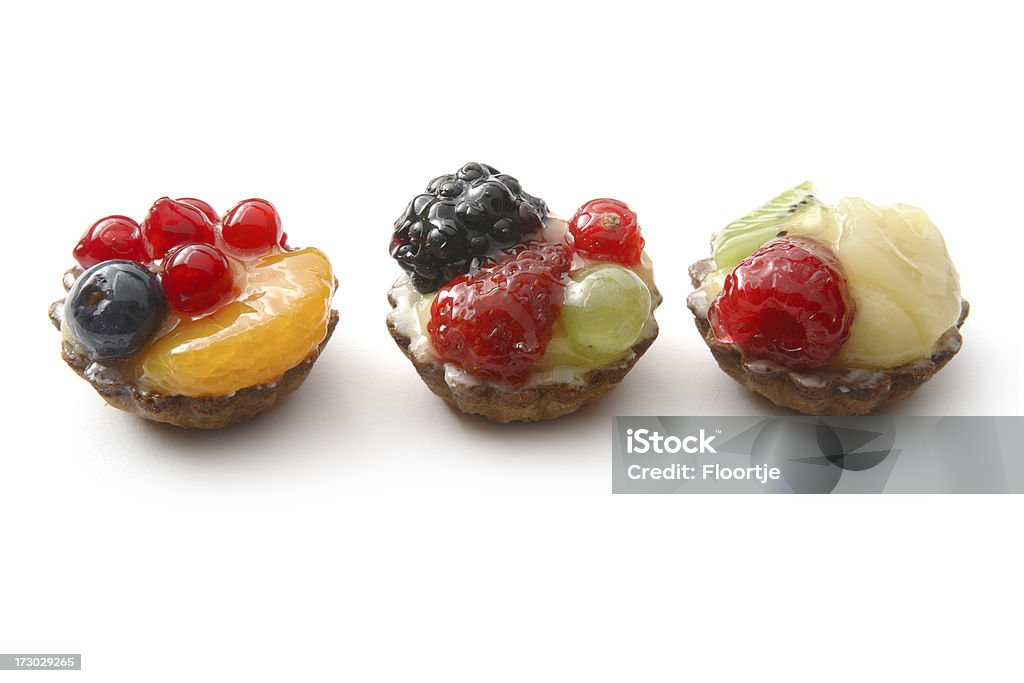 Doces: Torta de frutas - Foto de stock de Petits- Fours royalty-free