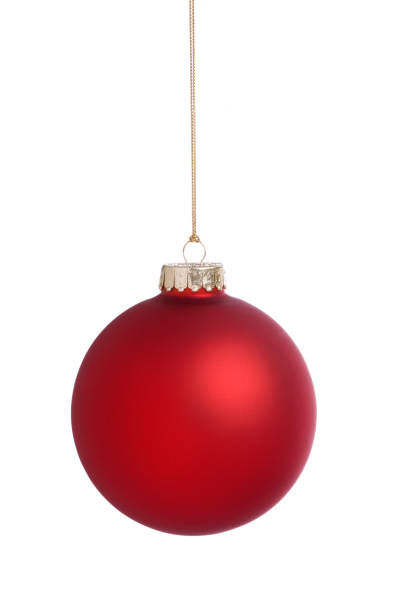 Red Bauble (XXL) stock photo