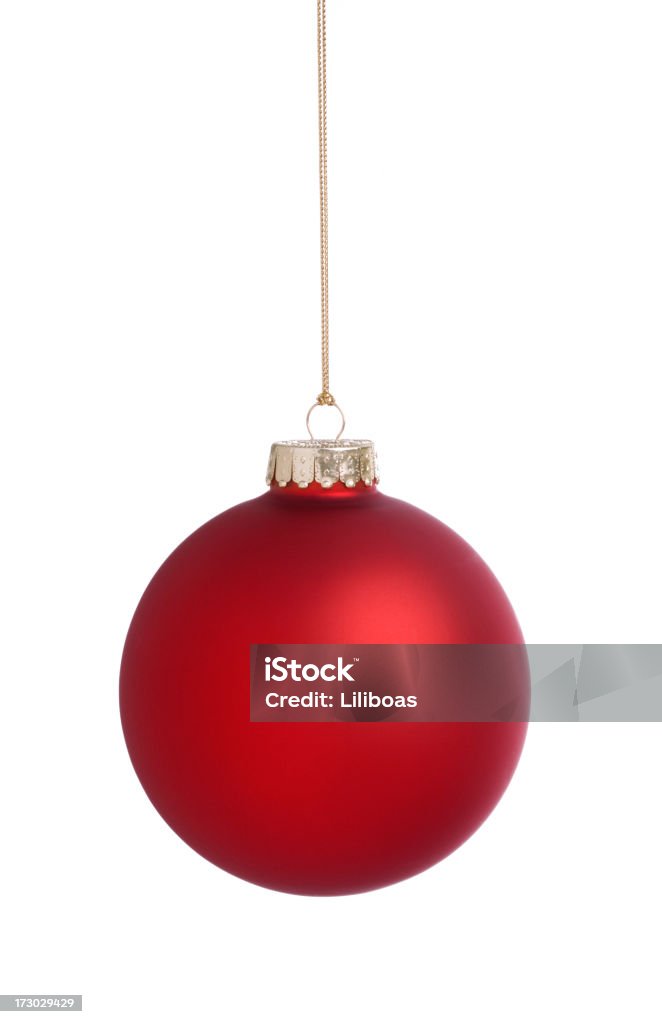 (XXL) Bauble vermelho - Foto de stock de Bola de Árvore de Natal royalty-free