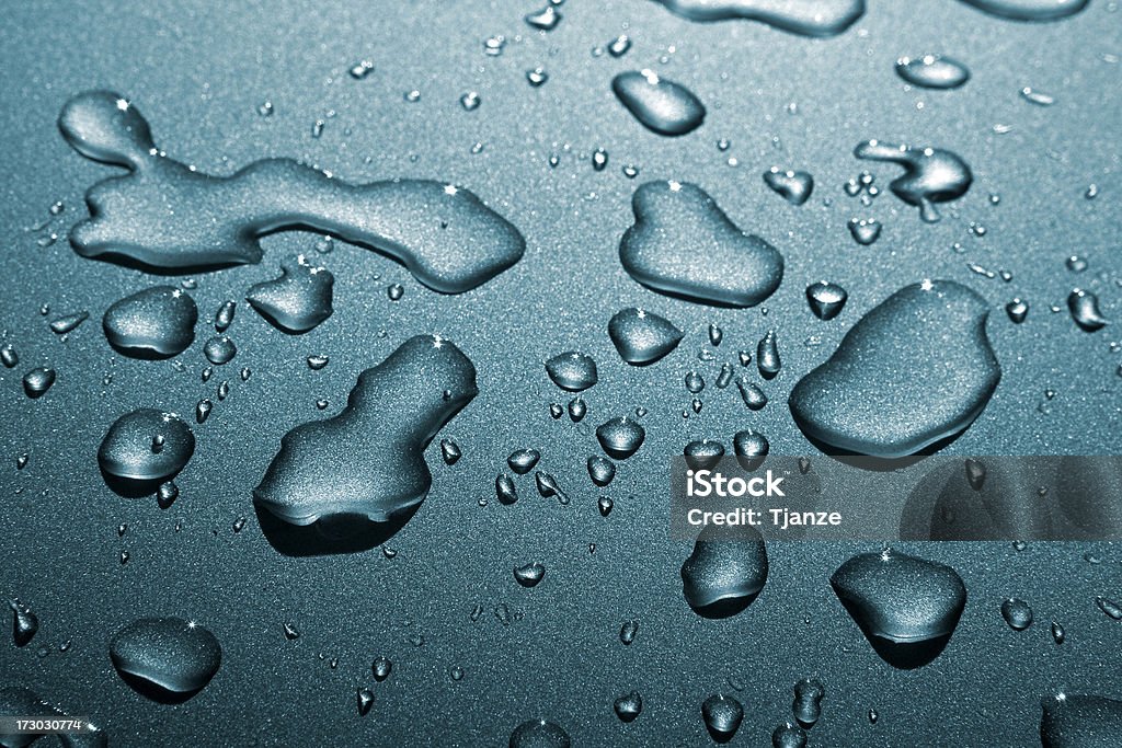 Gotas de chuva - Foto de stock de Abstrato royalty-free