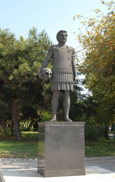 istock Philip II of Macedon Statue 173030857