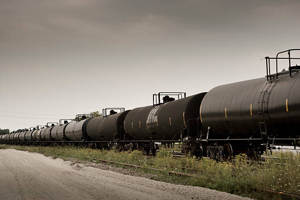 istock Oil tankers on the tracks 173031097