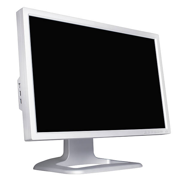 istock Wide LCD monitor (clipping path), isolated on white background 173031275