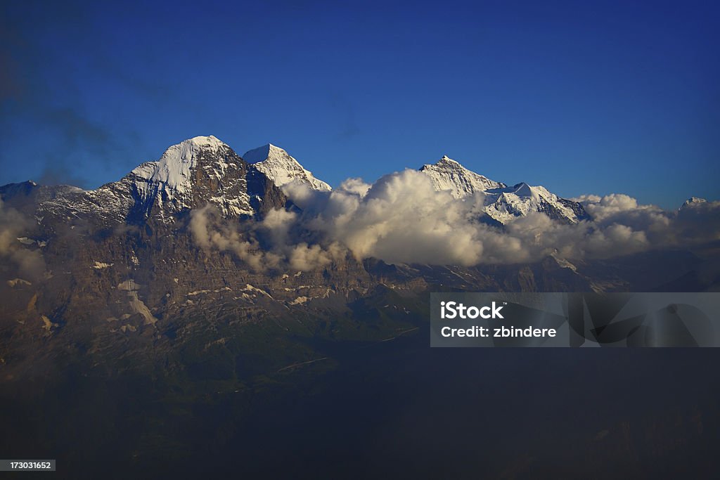 Monte Eiger, Montanha Monch e Jungfrau - Royalty-free 2000-2009 Foto de stock