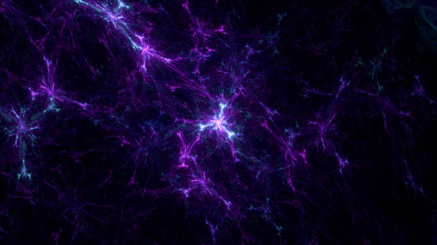 istock Digitally generated fractal-based abstract background, offering a mesmerizing blend of colors and patterns 1730320057