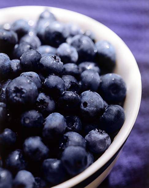 Blueberries stock photo