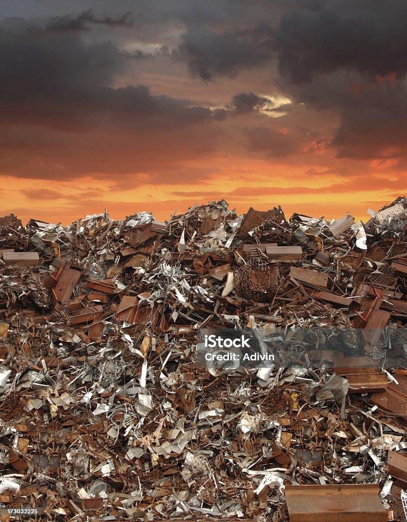 Poluição atmosférica e o aquecimento Global - Foto de stock de Lixo royalty-free