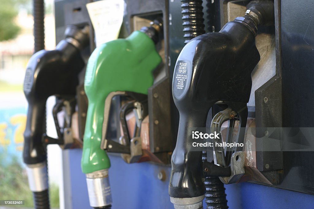 Gas-Pumps - Lizenzfrei Benzin Stock-Foto