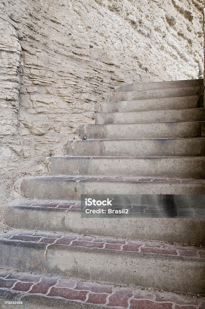 Access Old stone stairs Absence Stock Photo