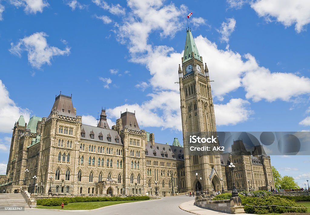 Parlamento canadese - Foto stock royalty-free di Palazzo del Parlamento