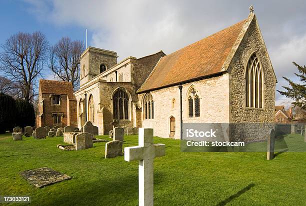 Photo libre de droit de Église De banque d'images et plus d'images libres de droit de Angleterre - Angleterre, Anglicanisme, Cimetière