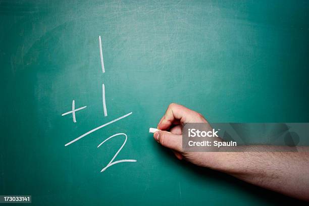 Simple Math Problem Stock Photo - Download Image Now - Mathematical Symbol, Mathematics, Plus Sign