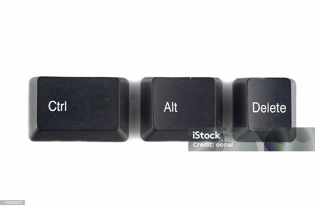 Control Alt Del Control Alt Del buttons together Computer Key Stock Photo
