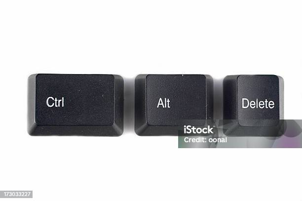 Control Alt Del Stock Photo - Download Image Now - Computer Key, Computer Keyboard, Computer
