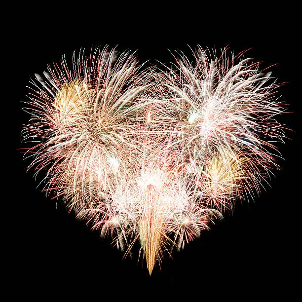 Photo of Fireworks Heart