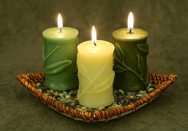 Light from the candles gives light and warmth. Help create a good atmosphere in the party.