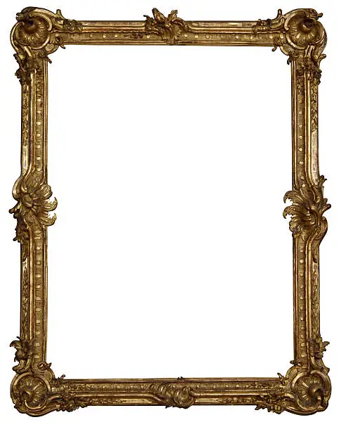 "Picture Frame, isolated on white background."
