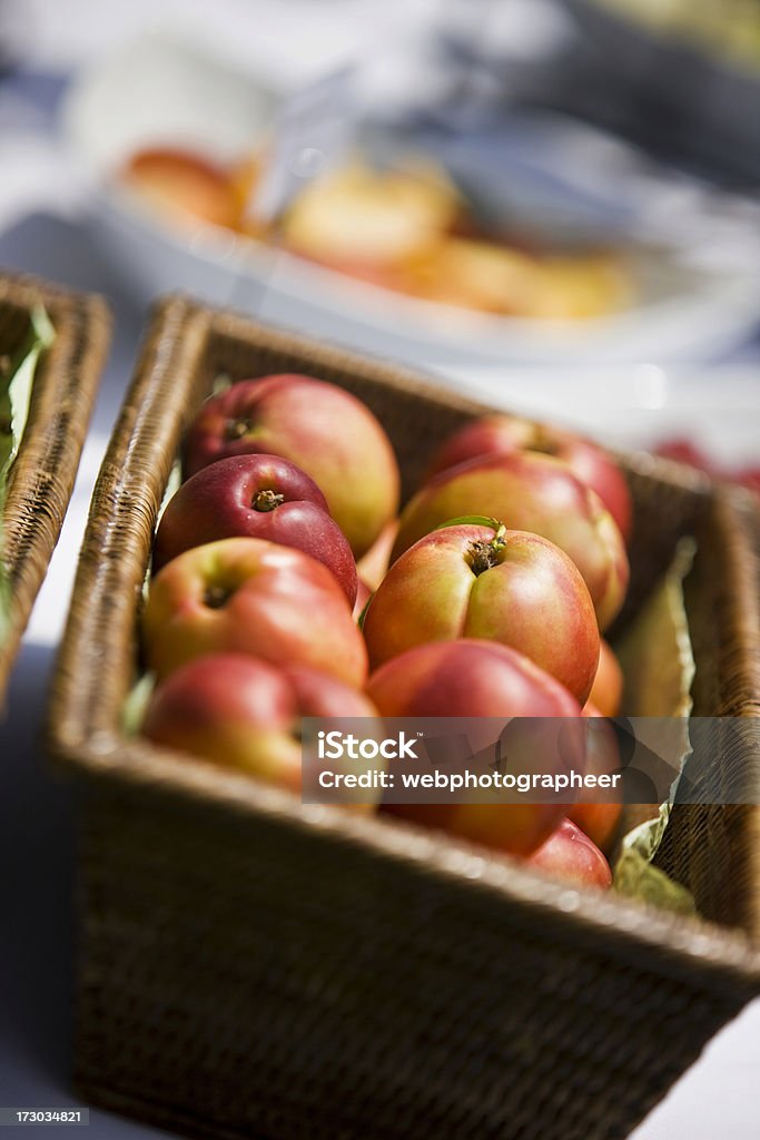 Peaches "Peaches, space for copy, canon 1Ds mark III" Abundance Stock Photo