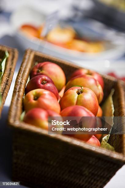 Peaches Stock Photo - Download Image Now - Abundance, Agricultural Fair, Agriculture