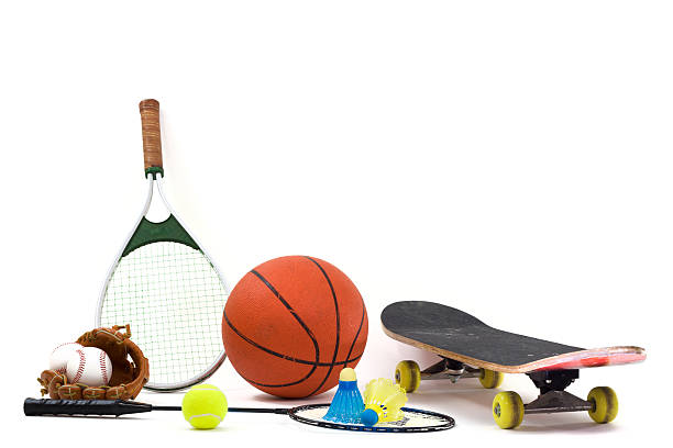 istock Sports Equipment On a White Background 173035198
