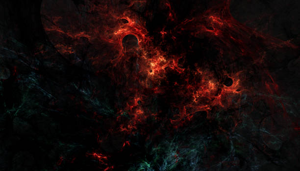 istock Digitally generated fractal-based abstract background, offering a mesmerizing blend of colors and patterns 1730353789