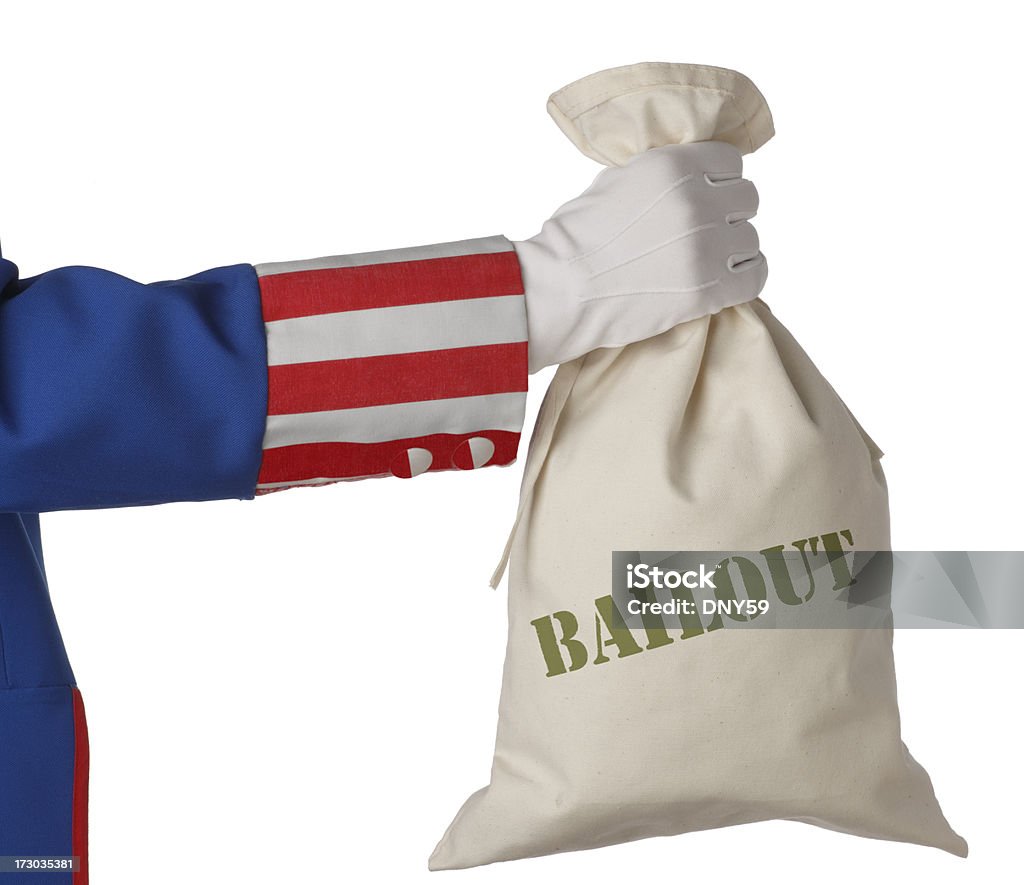 Bailout A symbolic look at the U.S. government's financial bailout. Bailout - Finance Stock Photo