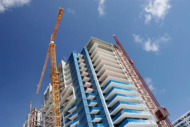 High Rise Construction stock photo
