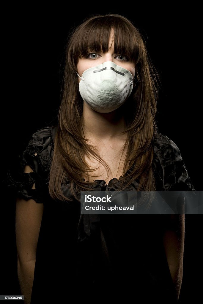 Retratos de Poluição - Royalty-free Gripe suína Foto de stock