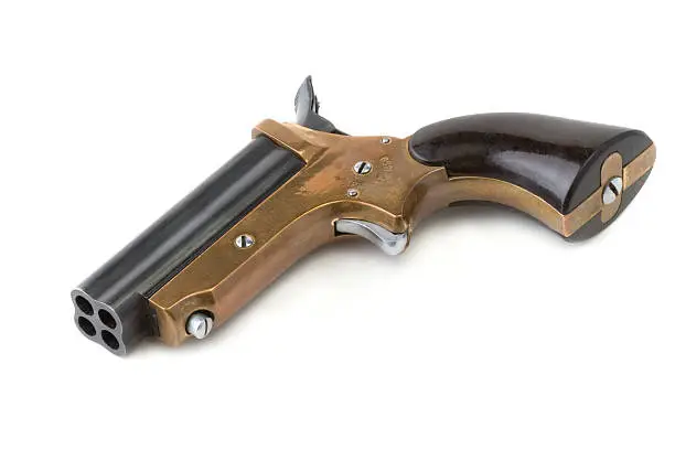 Photo of Four barrel derringer handgun