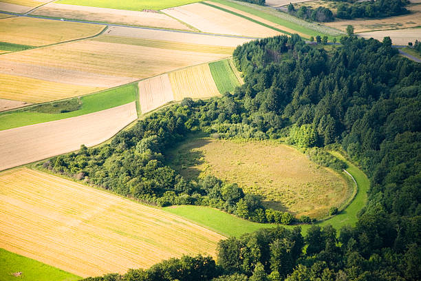 istock Aerial view of a rural landscape 173036599