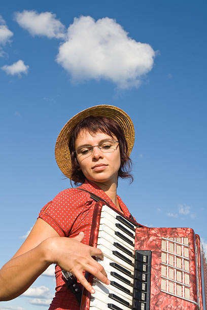 istock Accordion girl 173036838