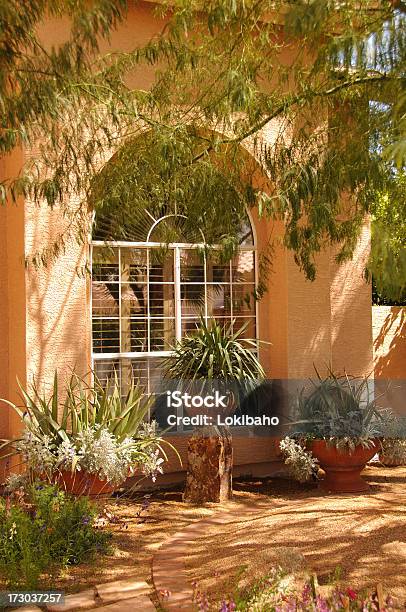 Southwestern Zu Hause Stockfoto und mehr Bilder von Mesquitebaum - Mesquitebaum, Südwestliche Bundesstaaten der USA, Arizona