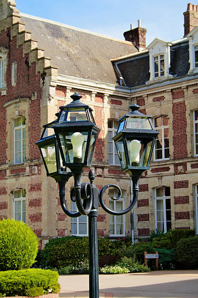 French Chateau stock photo