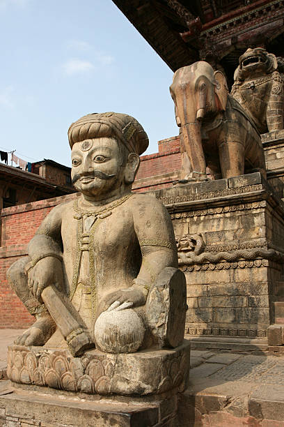 istock ancient nepalese statues in Bhaktapur 173037811