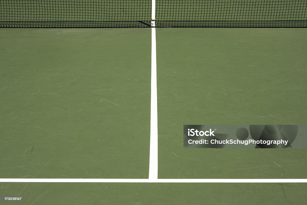 Campo da Tennis a righe superficie di gioco di Sport sede - Foto stock royalty-free di Allenamento