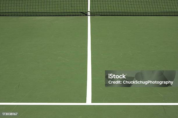 Campo Da Tennis A Righe Superficie Di Gioco Di Sport Sede - Fotografie stock e altre immagini di Allenamento