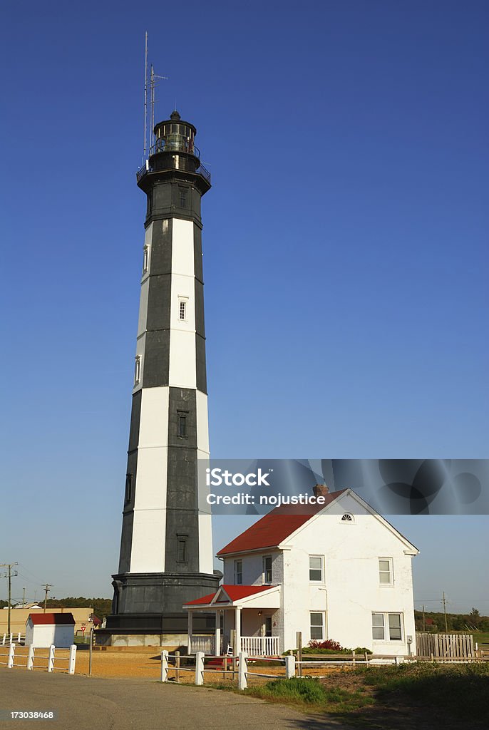 Farol de Cape Henry - Foto de stock de Edifício residencial royalty-free