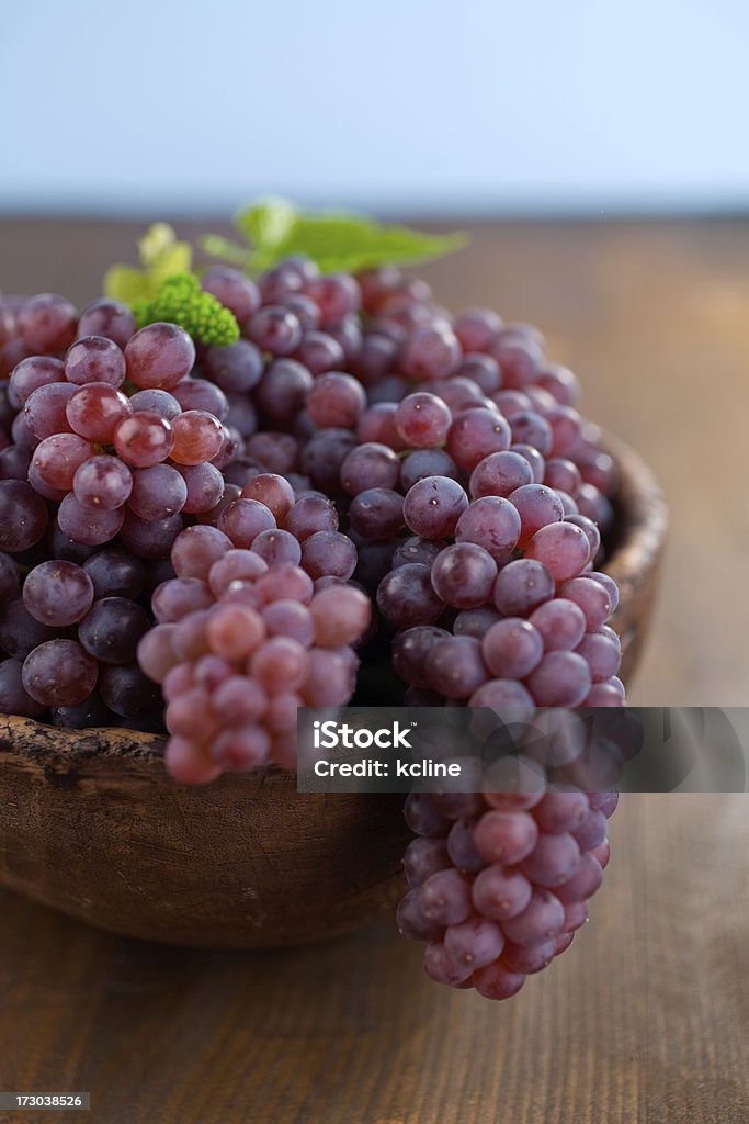 Uvas con champán - Foto de stock de Alimento libre de derechos