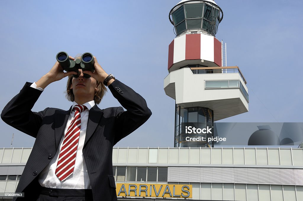 Procurando novos negócios - Foto de stock de Aeroporto royalty-free