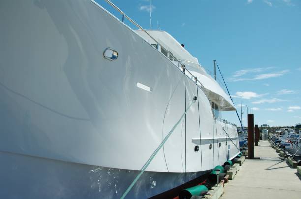 istock Side of a Pleasure Boat 173039365