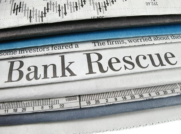 banco de rescate - bankruptcy foreclosure foreclose newspaper fotografías e imágenes de stock