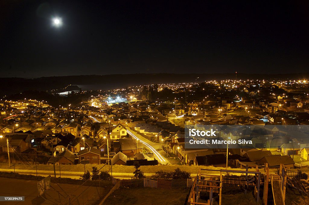 Castro por la noche - Foto de stock de Ciudad pequeña estadounidense libre de derechos