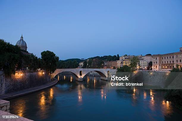 로마의 새벽 0명에 대한 스톡 사진 및 기타 이미지 - 0명, 강, 교량