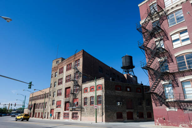 istock Industrial Buildings in Chicago 173040427