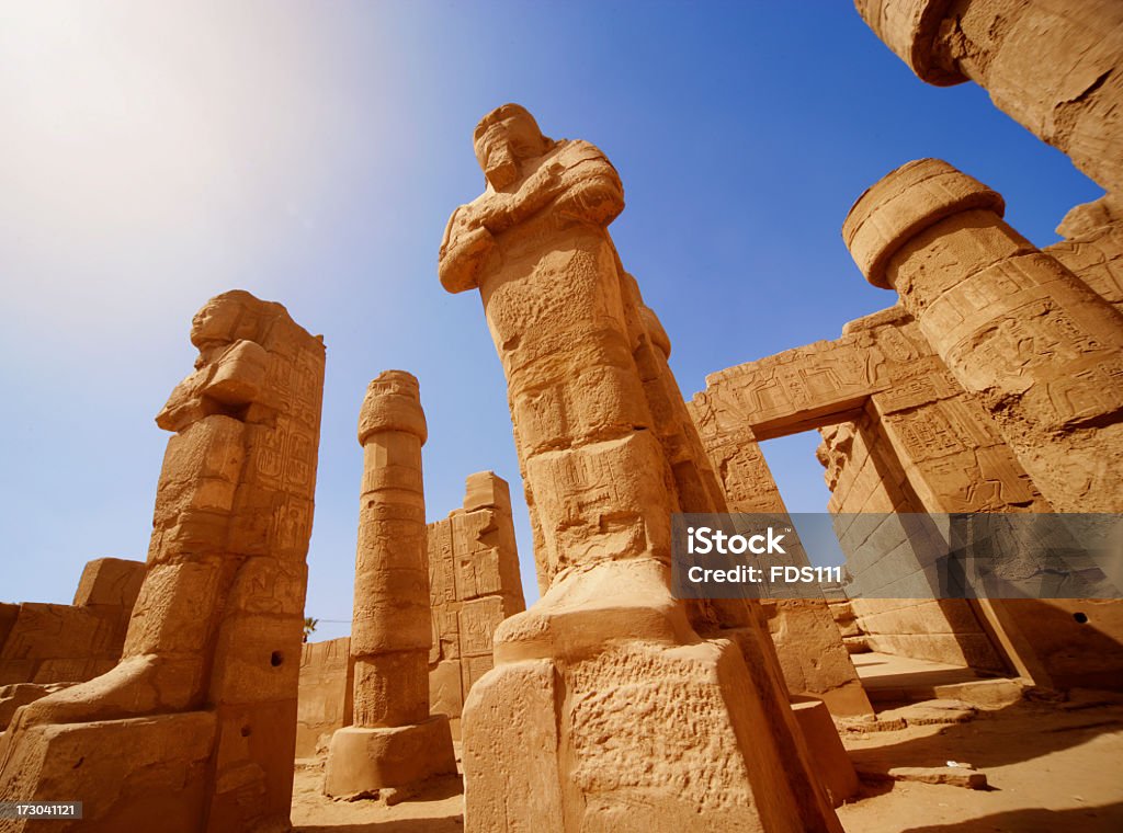 Egipt's mistery - Zbiór zdjęć royalty-free (Luksor - Teby)