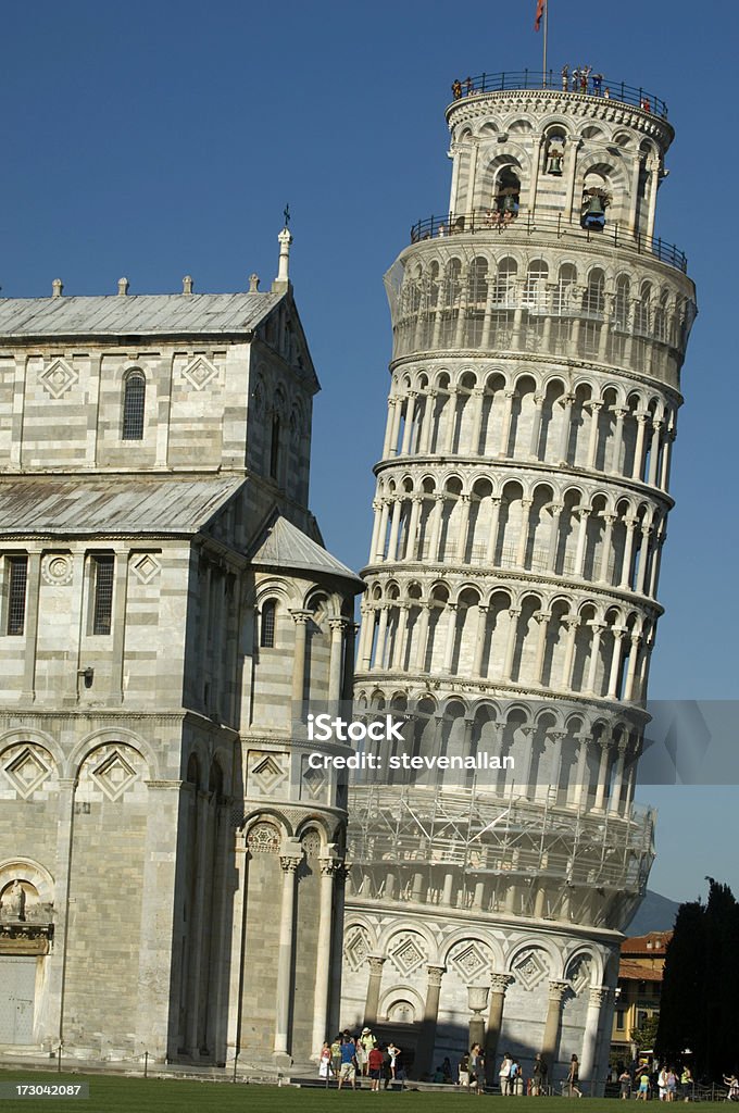Pisa The Duomo and the leaning tower of Pisa ItalyPlease view other related images of mine Galileo Galilei Stock Photo