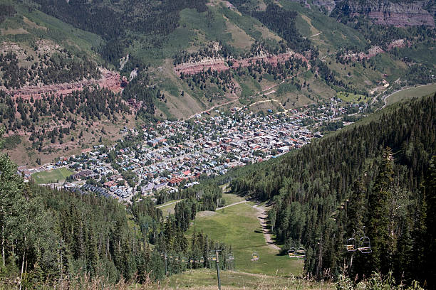 istock Telluride in the summer from above 173042296
