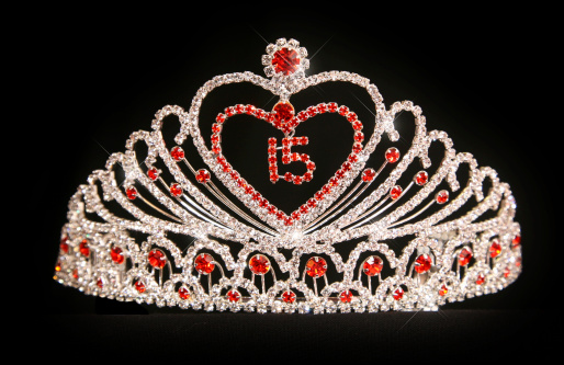 Tiara or Crown for a Quinceanera on her Brithday