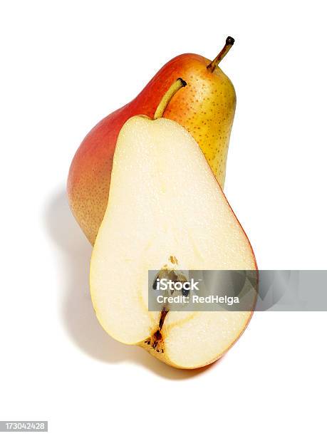 Pear Duo Stock Photo - Download Image Now - Bisected, Pear, Agriculture