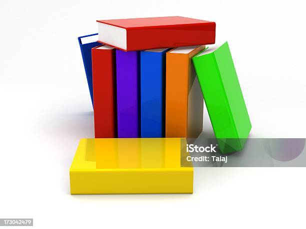 Libros Foto de stock y más banco de imágenes de Aprender - Aprender, Blanco - Color, Ciencia